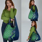 Canberra Raiders NAIDOC Week 2026 Grocery Bag Aboriginal Lizard Dot Painting - 50 Years of Deadly