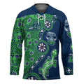 Canberra Raiders NAIDOC Week 2026 Hockey Jersey Aboriginal Lizard Dot Painting - 50 Years of Deadly