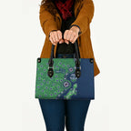 Canberra Raiders NAIDOC Week 2026 Leather Bag Aboriginal Lizard Dot Painting - 50 Years of Deadly