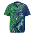 Canberra Raiders NAIDOC Week 2026 Rugby Jersey Aboriginal Lizard Dot Painting - 50 Years of Deadly