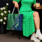 Canberra Raiders NAIDOC Week 2026 Tote Bag Aboriginal Lizard Dot Painting - 50 Years of Deadly