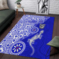 Canterbury-Bankstown Bulldogs NAIDOC Week 2026 Area Rug Aboriginal Lizard Dot Painting - 50 Years of Deadly