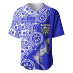 Canterbury-Bankstown Bulldogs NAIDOC Week 2026 Baseball Jersey Aboriginal Lizard Dot Painting - 50 Years of Deadly