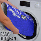 Canterbury-Bankstown Bulldogs NAIDOC Week 2026 Bathroom Set Aboriginal Lizard Dot Painting - 50 Years of Deadly
