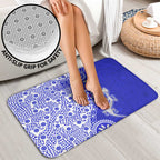 Canterbury-Bankstown Bulldogs NAIDOC Week 2026 Bathroom Set Aboriginal Lizard Dot Painting - 50 Years of Deadly
