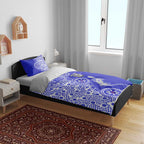 Canterbury-Bankstown Bulldogs NAIDOC Week 2026 Bedding Set Aboriginal Lizard Dot Painting - 50 Years of Deadly