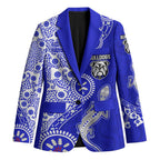 Canterbury-Bankstown Bulldogs NAIDOC Week 2026 Blazer Aboriginal Lizard Dot Painting - 50 Years of Deadly