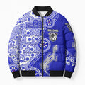 Canterbury-Bankstown Bulldogs NAIDOC Week 2026 Bomber Puffer Jacket Aboriginal Lizard Dot Painting - 50 Years of Deadly