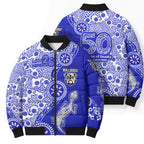 Canterbury-Bankstown Bulldogs NAIDOC Week 2026 Bomber Puffer Jacket Aboriginal Lizard Dot Painting - 50 Years of Deadly