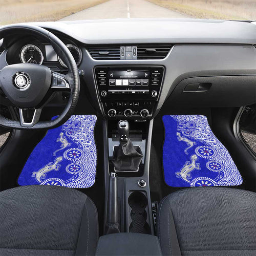Canterbury-Bankstown Bulldogs NAIDOC Week 2026 Car Mats Aboriginal Lizard Dot Painting - 50 Years of Deadly