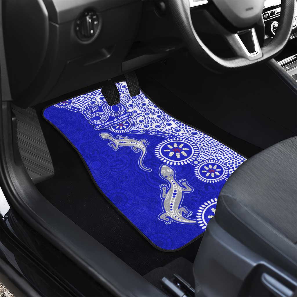 Canterbury-Bankstown Bulldogs NAIDOC Week 2026 Car Mats Aboriginal Lizard Dot Painting - 50 Years of Deadly