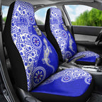 Canterbury-Bankstown Bulldogs NAIDOC Week 2026 Car Seat Cover Aboriginal Lizard Dot Painting - 50 Years of Deadly