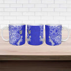 Canterbury-Bankstown Bulldogs NAIDOC Week 2026 Ceramic Mug Aboriginal Lizard Dot Painting - 50 Years of Deadly