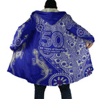 Canterbury-Bankstown Bulldogs NAIDOC Week 2026 Cloak Aboriginal Lizard Dot Painting - 50 Years of Deadly