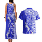 Canterbury-Bankstown Bulldogs NAIDOC Week 2026 Couples Matching Tank Maxi Dress and Hawaiian Shirt Aboriginal Lizard Dot Painting - 50 Years of Deadly