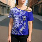 Canterbury-Bankstown Bulldogs NAIDOC Week 2026 Cross Shoulder Shirt Aboriginal Lizard Dot Painting - 50 Years of Deadly