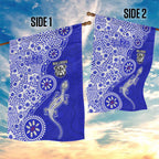 Canterbury-Bankstown Bulldogs NAIDOC Week 2026 Garden Flag Aboriginal Lizard Dot Painting - 50 Years of Deadly