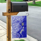 Canterbury-Bankstown Bulldogs NAIDOC Week 2026 Garden Flag Aboriginal Lizard Dot Painting - 50 Years of Deadly
