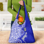 Canterbury-Bankstown Bulldogs NAIDOC Week 2026 Grocery Bag Aboriginal Lizard Dot Painting - 50 Years of Deadly