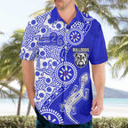 Canterbury-Bankstown Bulldogs NAIDOC Week 2026 Hawaiian Shirt Aboriginal Lizard Dot Painting - 50 Years of Deadly