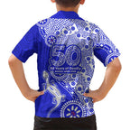 Canterbury-Bankstown Bulldogs NAIDOC Week 2026 Hawaiian Shirt Aboriginal Lizard Dot Painting - 50 Years of Deadly