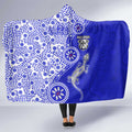 Canterbury-Bankstown Bulldogs NAIDOC Week 2026 Hooded Blanket Aboriginal Lizard Dot Painting - 50 Years of Deadly
