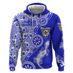 Canterbury-Bankstown Bulldogs NAIDOC Week 2026 Hoodie Aboriginal Lizard Dot Painting - 50 Years of Deadly