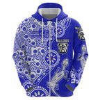 Canterbury-Bankstown Bulldogs NAIDOC Week 2026 Hoodie Aboriginal Lizard Dot Painting - 50 Years of Deadly