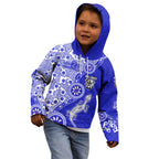 Canterbury-Bankstown Bulldogs NAIDOC Week 2026 Kid Hoodie Aboriginal Lizard Dot Painting - 50 Years of Deadly