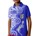 Canterbury-Bankstown Bulldogs NAIDOC Week 2026 Kid Polo Shirt Aboriginal Lizard Dot Painting - 50 Years of Deadly