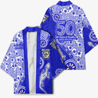 Canterbury-Bankstown Bulldogs NAIDOC Week 2026 Kimono Aboriginal Lizard Dot Painting - 50 Years of Deadly