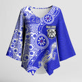 Canterbury-Bankstown Bulldogs NAIDOC Week 2026 Kimono Sleeve Blouse Aboriginal Lizard Dot Painting - 50 Years of Deadly