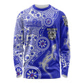 Canterbury-Bankstown Bulldogs NAIDOC Week 2026 Long Sleeve Shirt Aboriginal Lizard Dot Painting - 50 Years of Deadly