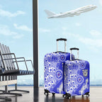 Canterbury-Bankstown Bulldogs NAIDOC Week 2026 Luggage Cover Aboriginal Lizard Dot Painting - 50 Years of Deadly