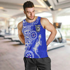 Canterbury-Bankstown Bulldogs NAIDOC Week 2026 Men Tank Top Aboriginal Lizard Dot Painting - 50 Years of Deadly