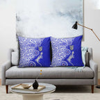 Canterbury-Bankstown Bulldogs NAIDOC Week 2026 Pillow Cover Aboriginal Lizard Dot Painting - 50 Years of Deadly