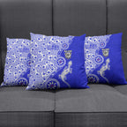 Canterbury-Bankstown Bulldogs NAIDOC Week 2026 Pillow Cover Aboriginal Lizard Dot Painting - 50 Years of Deadly