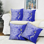 Canterbury-Bankstown Bulldogs NAIDOC Week 2026 Pillow Cover Aboriginal Lizard Dot Painting - 50 Years of Deadly