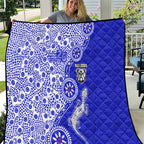 Canterbury-Bankstown Bulldogs NAIDOC Week 2026 Quilt Aboriginal Lizard Dot Painting - 50 Years of Deadly