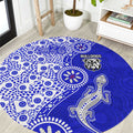Canterbury-Bankstown Bulldogs NAIDOC Week 2026 Round Carpet Aboriginal Lizard Dot Painting - 50 Years of Deadly