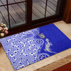 Canterbury-Bankstown Bulldogs NAIDOC Week 2026 Rubber Doormat Aboriginal Lizard Dot Painting - 50 Years of Deadly