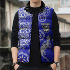 Canterbury-Bankstown Bulldogs NAIDOC Week 2026 Sleeveless Puffer Jacket Aboriginal Lizard Dot Painting - 50 Years of Deadly