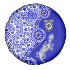 Canterbury-Bankstown Bulldogs NAIDOC Week 2026 Spare Tire Cover Aboriginal Lizard Dot Painting - 50 Years of Deadly
