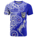 Canterbury-Bankstown Bulldogs NAIDOC Week 2026 T Shirt Aboriginal Lizard Dot Painting - 50 Years of Deadly