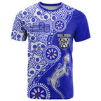 Canterbury-Bankstown Bulldogs NAIDOC Week 2026 T Shirt Aboriginal Lizard Dot Painting - 50 Years of Deadly