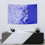 Canterbury-Bankstown Bulldogs NAIDOC Week 2026 Tapestry Aboriginal Lizard Dot Painting - 50 Years of Deadly