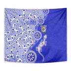 Canterbury-Bankstown Bulldogs NAIDOC Week 2026 Tapestry Aboriginal Lizard Dot Painting - 50 Years of Deadly