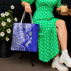 Canterbury-Bankstown Bulldogs NAIDOC Week 2026 Tote Bag Aboriginal Lizard Dot Painting - 50 Years of Deadly