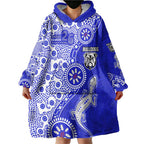 Canterbury-Bankstown Bulldogs NAIDOC Week 2026 Wearable Blanket Hoodie Aboriginal Lizard Dot Painting - 50 Years of Deadly
