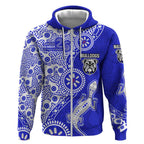 Canterbury-Bankstown Bulldogs NAIDOC Week 2026 Zip Hoodie Aboriginal Lizard Dot Painting - 50 Years of Deadly